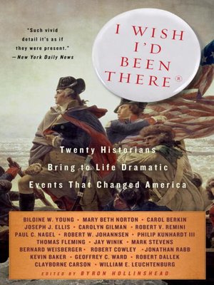 cover image of I Wish I'd Been There